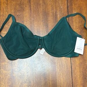 Auden Green Underwire Bra